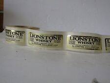 4 Lionstone Full Size Decanter Labels picture