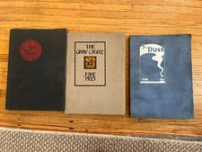 3 Vintage Rare San Diego High School Yearbooks The Gray Castle 1922 1923 1924 picture