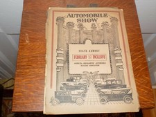 Vintage 1924 Binghamton (NY) Automobile Show Program picture