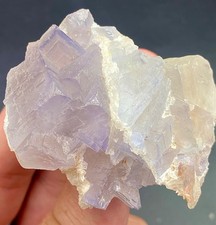 372 carat Bi colour unique fluorite crystal picture