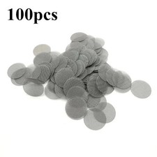 100pcs Tobacco Pipe Screens – Stainless Steel Mesh Filter for Hookah & Smoking picture