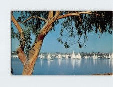 Postcard Lido Isle Newport Harbor California picture