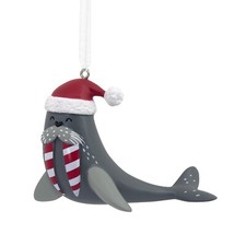 Hallmark Walrus Holiday Christmas Tree Ornament New Walmart Exclusive picture