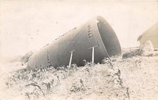 H4/ near St Louis Michigan RPPC Postcard 1909 Cyclone Disaster Silo picture