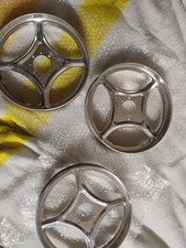 MILLS MLB722  (3) REPO MILLS REEL TINS MLB722 REPO ANTIQUE SLOT MACHINE PARTS picture