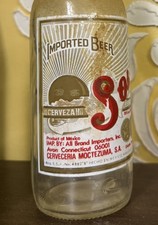 Vintage Sol Cerveza Especial Beer Bottle Cerveceria Moctezuma picture