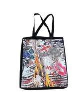 RARE Jimmy Choo Project Pep Limited Edition Elton John AIDS Foundation Tote Bag picture