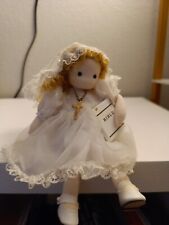 First Communion Doll Bible Movable Plays. Music Box Works picture