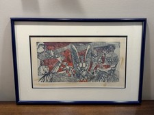 Vintage Christopher M Lynch Etching Religious Delusions 2/25  picture
