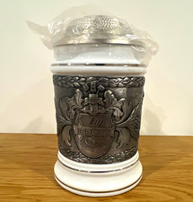 Beck's Bier Medallion Edition 0.5L Ceramic Stein w/ Pewter Lid No. 0192 of 3950 picture