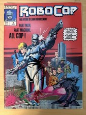 RoboCop #1 Marvel Magazine Oct 1987 Movie Adaptation Vintage Copper Age Comic picture