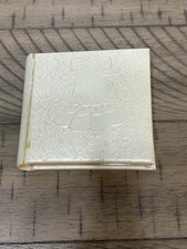 Vintage VTG Wedding Photo Album Black White Bride Woman Men Family 24 Photos picture