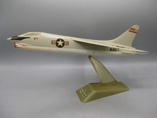 Vtg 50's Topping USAF Vought F8U-A F-8 Crusader Airplane Desktop Display Model picture