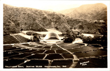 Vintage Hollywood Bowl RPPC Seating 20,000 Brookwell Photo No. 360 picture