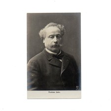 C19th Vintage Postcard | Alexandre Dumas French Novelist & Playwright picture