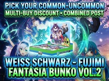 Weiss Schwarz Fantasia Bunko Vol.2 Singles • Pick Card NM • Fks/W120 U C Combine picture