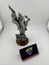 Vintage 1987 Perth Pewter Fire Wizard James Lane Casey Statue #0356/2500 picture