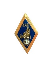 Vintage SIGMA ALPHA EPSILON BPA fraternity Lapel Pin picture