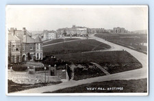 RPPC 1915. WEST HILL, HASTINGS. HARRISON PRINTING. POSTCARD A1 picture