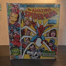 Spider-Man 1970s Mead Slide Ring Binder Vintage Marvel Comics Rare picture