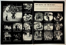 1927 Babe Ruth Film Magazine Spread 