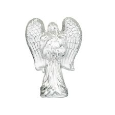 Glass Angel Figurine Transparent Wing Angel Paperweight Desktop Crystal Ornament picture