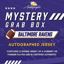 Mystery Grab Box - Baltimore Ravens NFL Football Autographed Jersey picture