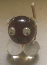 ✨One (1) Handmade Kitty Cat Marbles Miniatures Figurines Whimsical Collectibles✨ picture