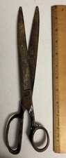 Vintage Unmarked 13 Inch Heavy Duty Scissors picture