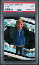 RILEY 2025 TOPPS CHROME SAPPHIRE EDITION DISNEY BLACK SP 4/10 PSA 9 MINT picture