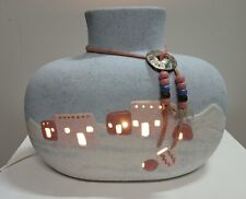 Vintage Southwestern 3D Adobe House Pottery Plug In  Lighted Home Decor Nghtlght picture