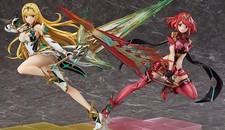 RARE Xenoblade 2 Homura & Hikari 1/7 Figure Set of 2 from JAPAN picture