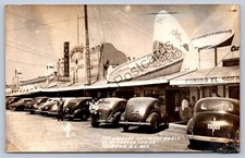 K56/ Tiajuana Mexico RPPC Postcard c40s Largest Hat in the World Sombrero 502 picture