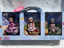 Barbie NIB Kelly Friends of the World 3piece Set picture