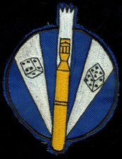 WWII USAAF 8th AF 447th Bomb Group 711th Bomb Squadron Patch CC-1 picture