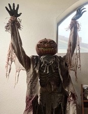 Spirit Halloween 2012 Corn Stalker Animatronic Life Size SVI Prop WORKING (READ) picture