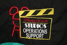 Disney MGM Studios Operations Support Jacket Auburn Sportswear Made in USA sz S picture