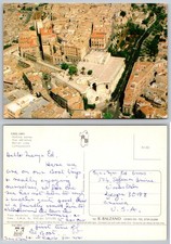 Continental Cagliari Sardinia Italy Aerial View Postcard picture
