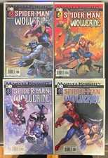 Spider-Man Wolverine #1-4 COMPLETE SERIES Marvel Knights 2003 Matthews Mavlian picture