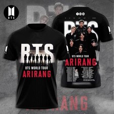 NEW BTS World Tour 2026 Arirang AOP 3D T-Shirt NP412 picture