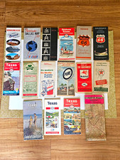 A set of 57 vintage gas station maps from the 1950s–1970s —includes 32 RARE ite picture