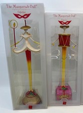 Set Of 2 Russ The Masquerade Ball Signature Collection 11” Figurines In Box picture