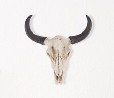 9 Texas Longhorn Cow Skull Wall Hanging Long Horn Steer Western Event Decor US picture