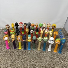 Vintage PEZ Dispensers Lot Rare Lot Of 35 picture