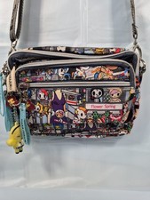 Y2K Ju-Ju-Be Tokidoki Animation Crossbody Bag Adjustable Strap  Multicolor picture