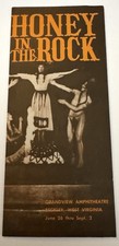 Vtg 1962 Honey In The Rock Brochure Buckley WV Grandview Amphitheater picture