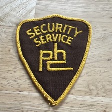 Vintage PH Security Service Patch picture