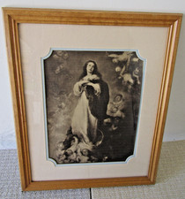 Unidentified Quality Wood Framed Picture picture