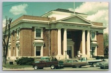 Lyon County Court House Yerington Nevada NV Postcard 1983 Chrome picture
