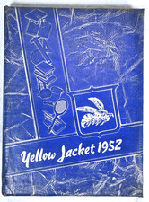 Meridian Texas School Yellow Jacket 1952 Yearbook picture
